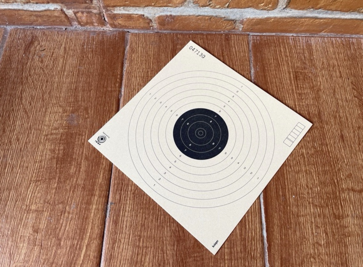 Kertas Target Kruger 17cm x 17cm Original Germany isi 20pcs Kertas Tembak Kruger Original Kerta Target indoor air rifle thumbnail 2