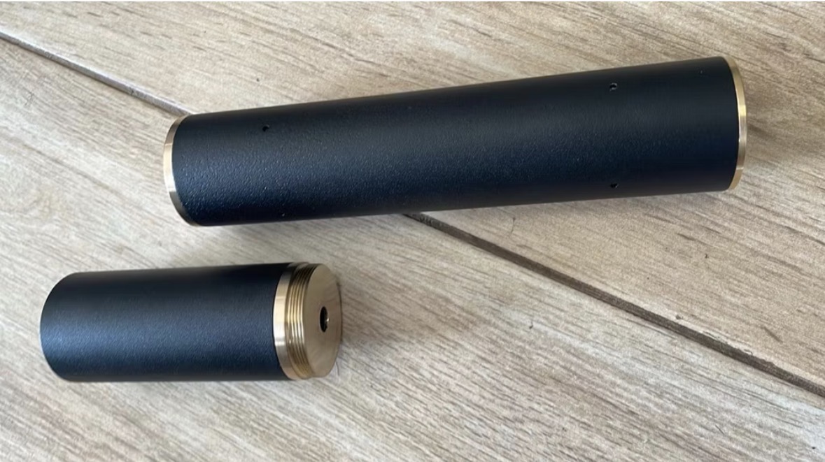 Perdam PCP Super senyap silencer peredam Sambungan drat kuningan Silencer PCP Bocap mouser tactical thumbnail 3