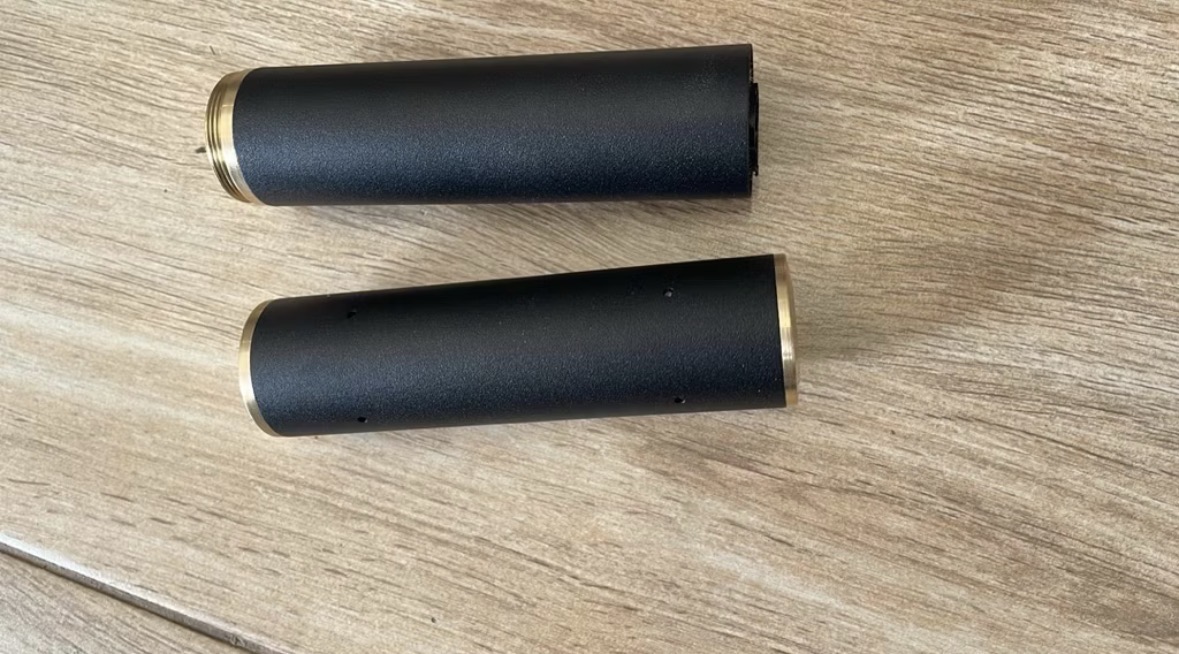 Perdam PCP Super senyap silencer peredam Sambungan drat kuningan Silencer PCP Bocap mouser tactical thumbnail 2