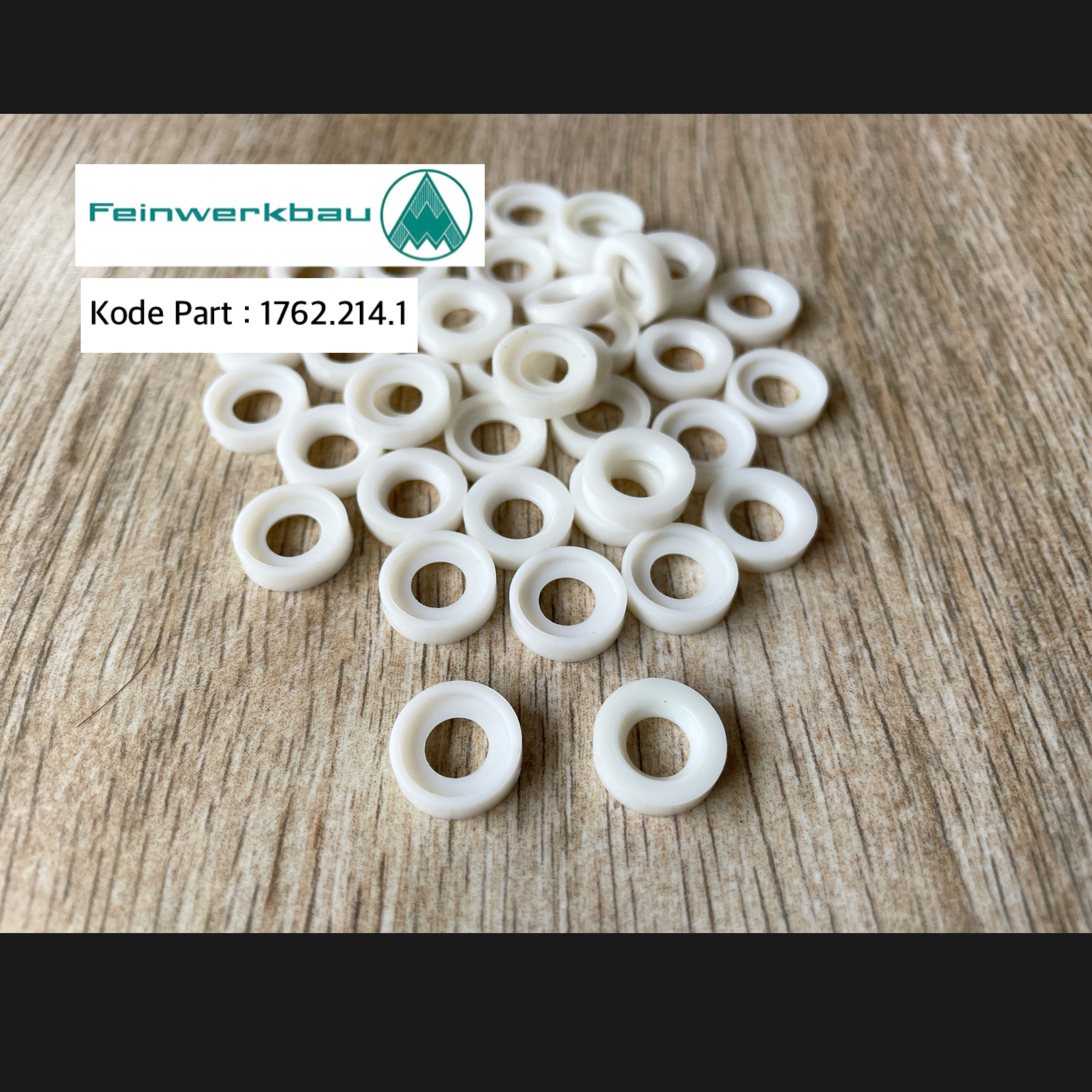 Feinwerkbau Valve Seal  #1762.214.1  Replace 1750.214.1 Original FWB Germany thumbnail 2