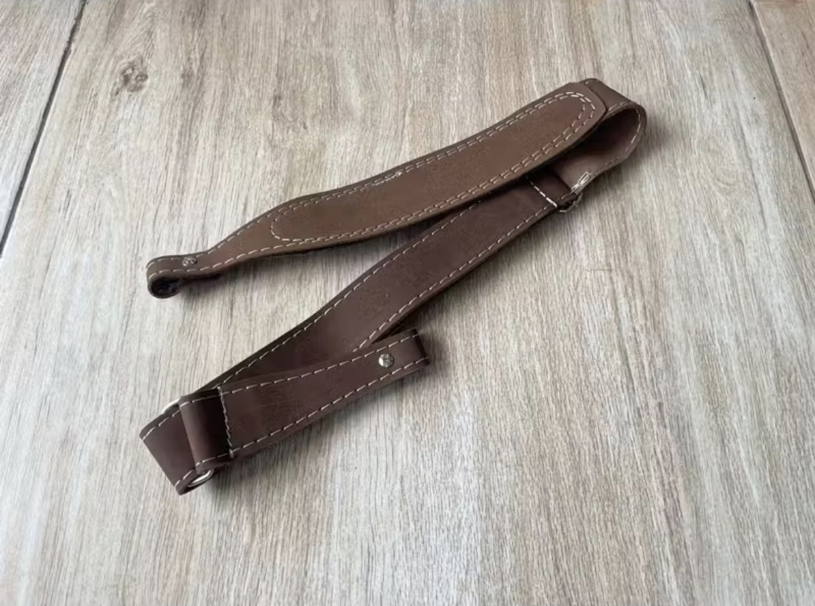 Tali Kulit model jerat dan model swivel Tali senapan pcp dan uklik tali pengikat gantung senapan pcp dan senapan pompa uklik thumbnail 3