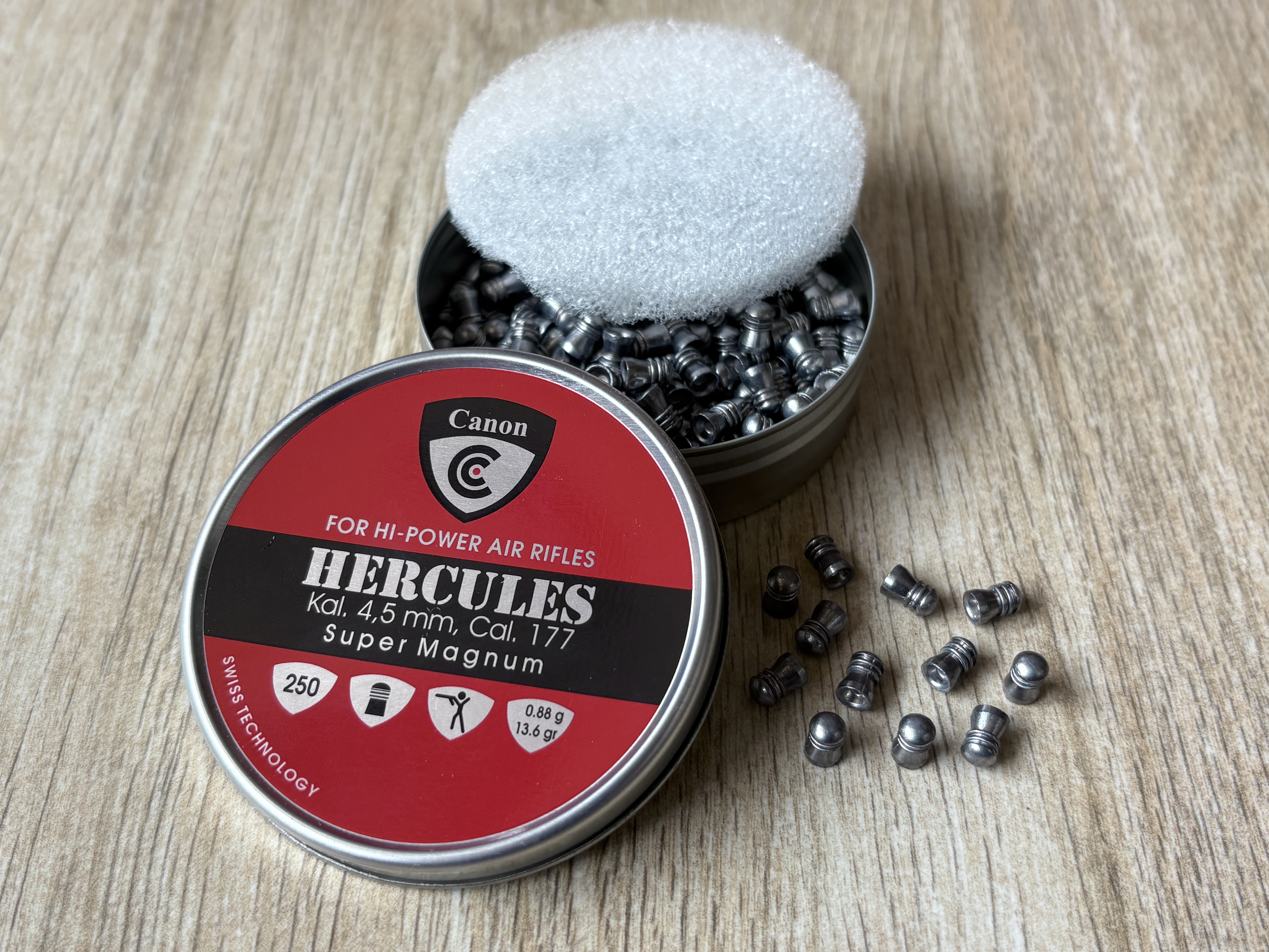 Mimis Canon Hercules Cal.177 / 4.5mm Original Mimis Kalengan Mimis senapan angin thumbnail 2