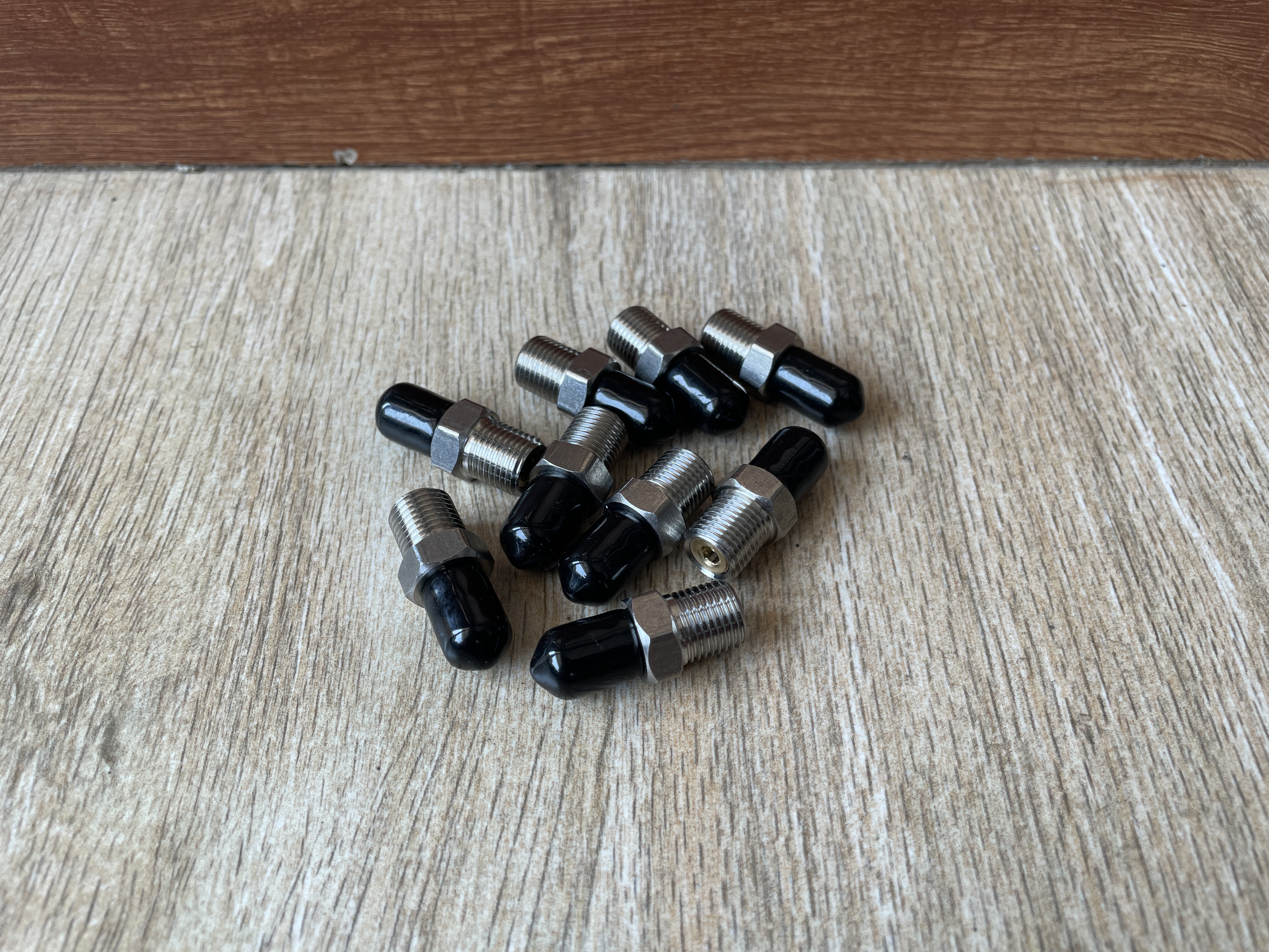 Micro Coupler jantan Stainless Kopler jantan Adapter Kopler pengisian senapan pcp regulator pompa pcp thumbnail 3