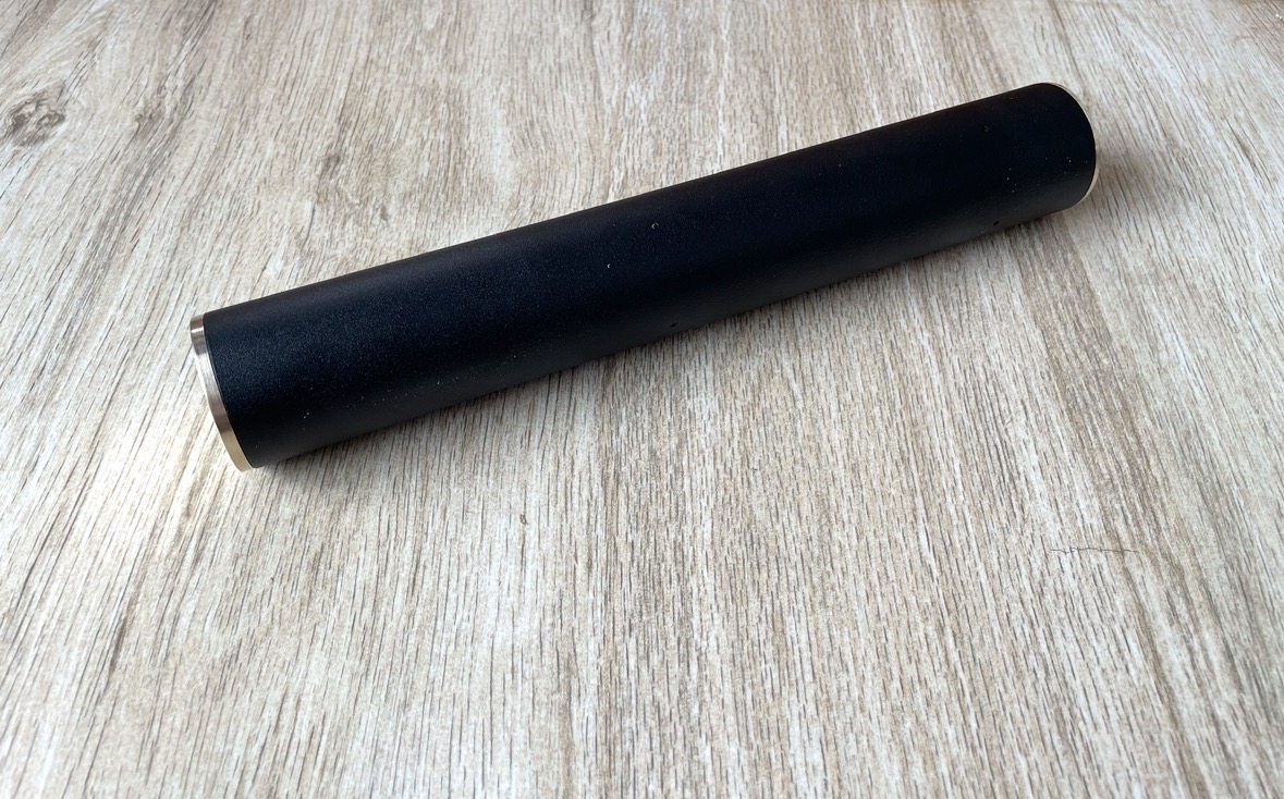 Peredam PCP Senyap OD38 Pendek Silencer pcp Senyap Pererdam drat Kuningan OD38 Panjang 16cm thumbnail 3