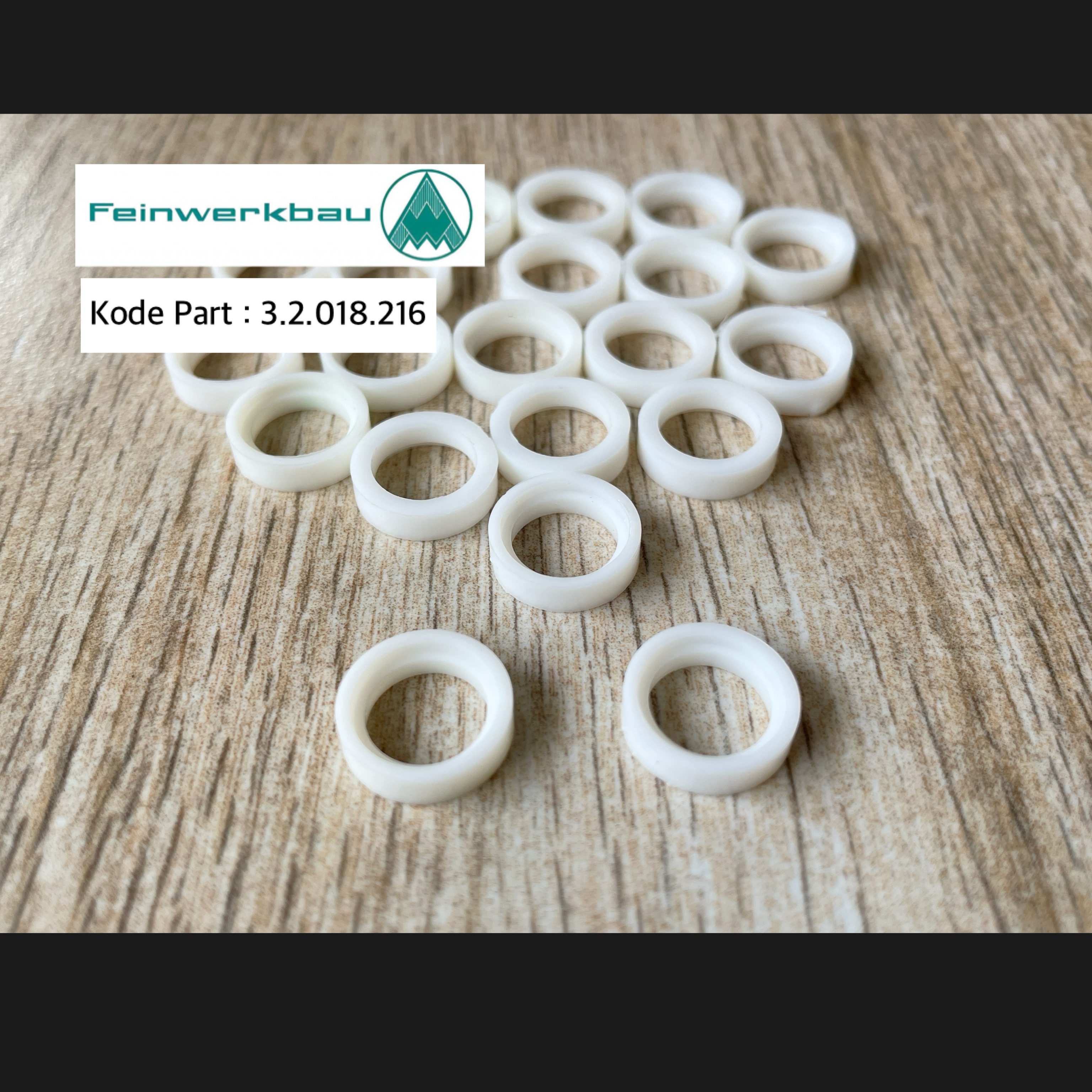 Teflon M800 Seal M800 Original Feinwerkbau 800X  800ALU 800UNI 800FT Compressed Air rifle Seals Kode Part : 3.2.018.216 thumbnail 2