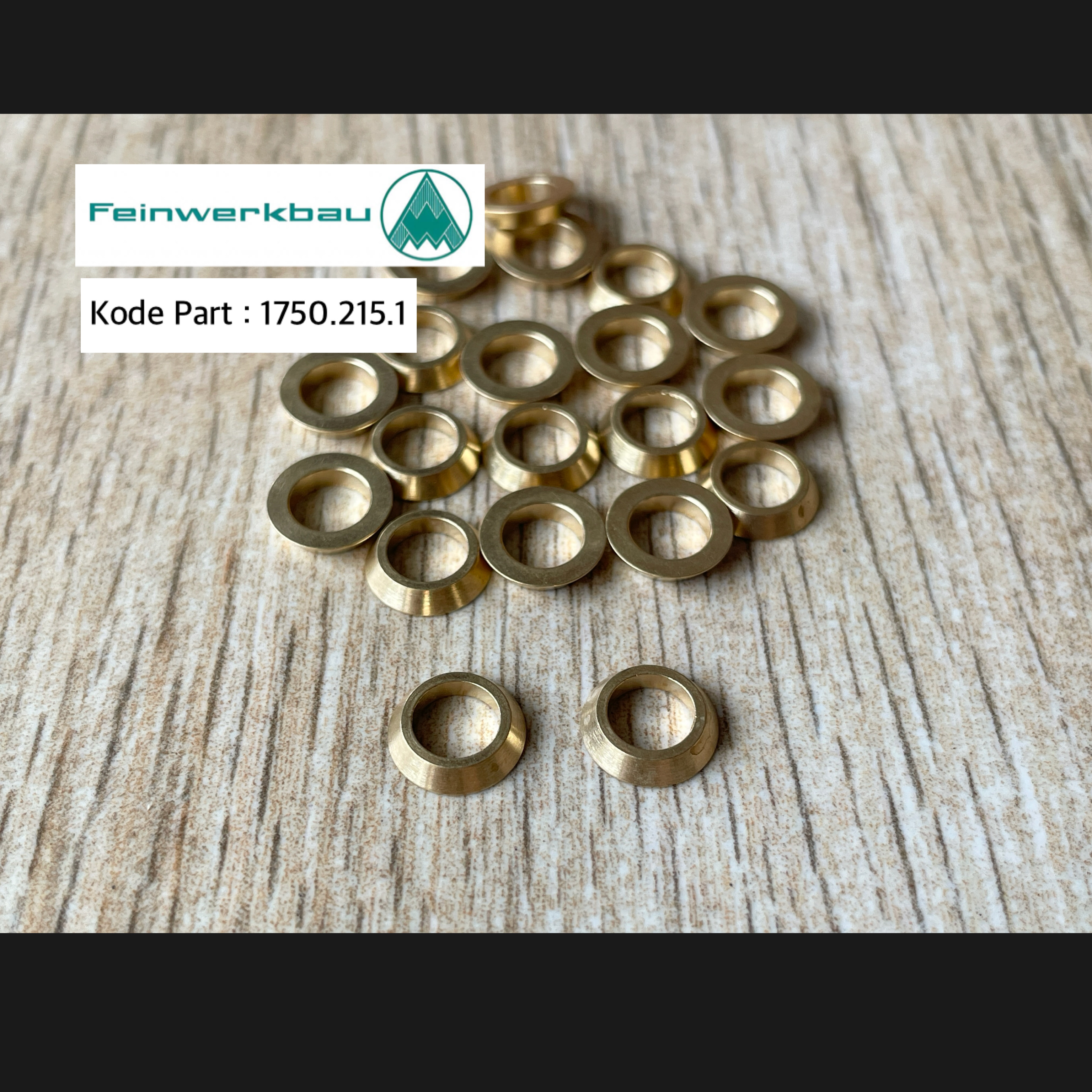Support Ring P70 Original Feinwerbau FWB P70 Ring Kuningan Kode Part : 1750.215.1 thumbnail 2