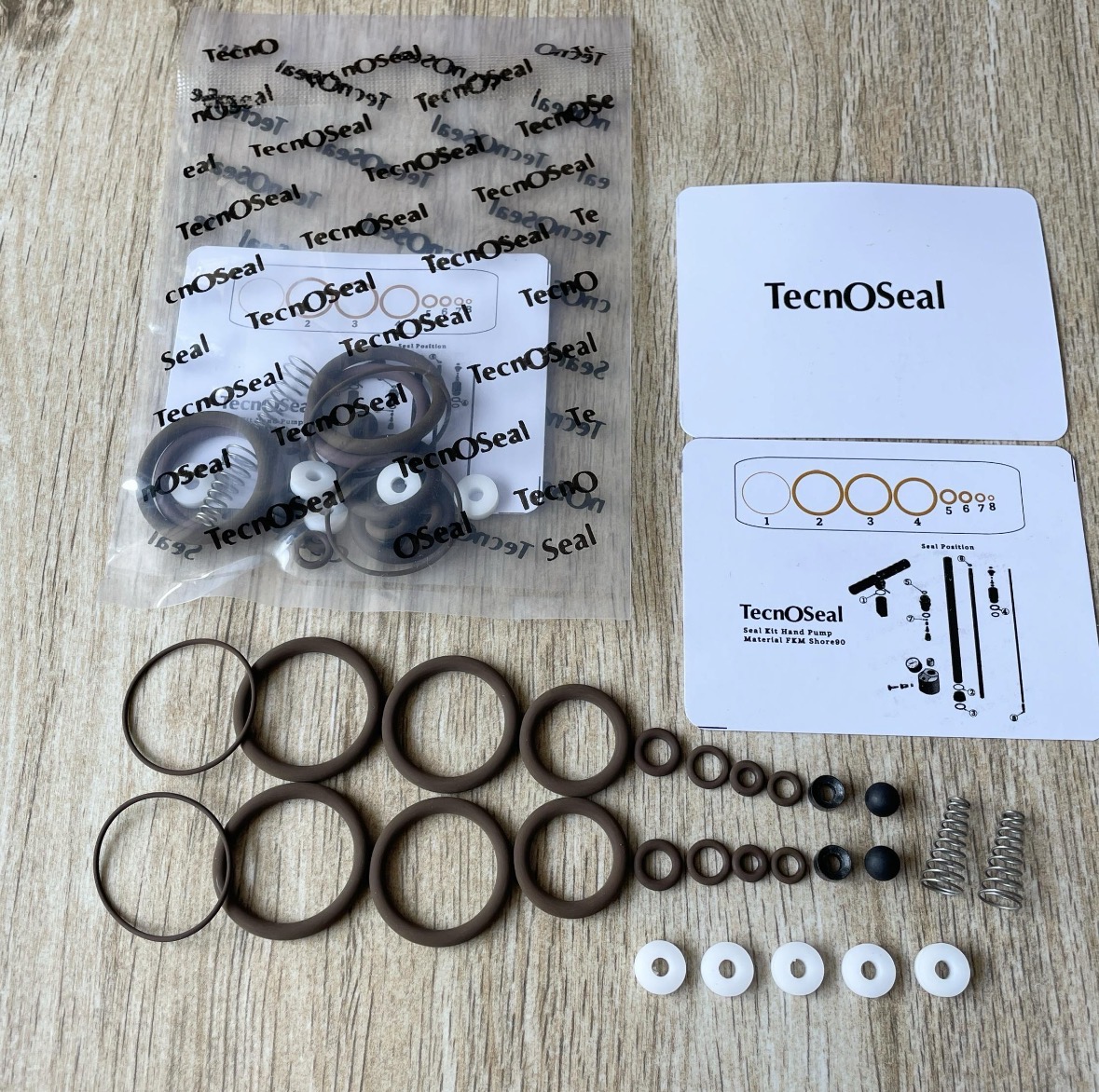 Oring sil set pompa pcp Seal pompa hillpump Sparepart pompa pcp part pompa high pressure bahan FKM90 Tahan panas tahan tekanan tinggi thumbnail 2