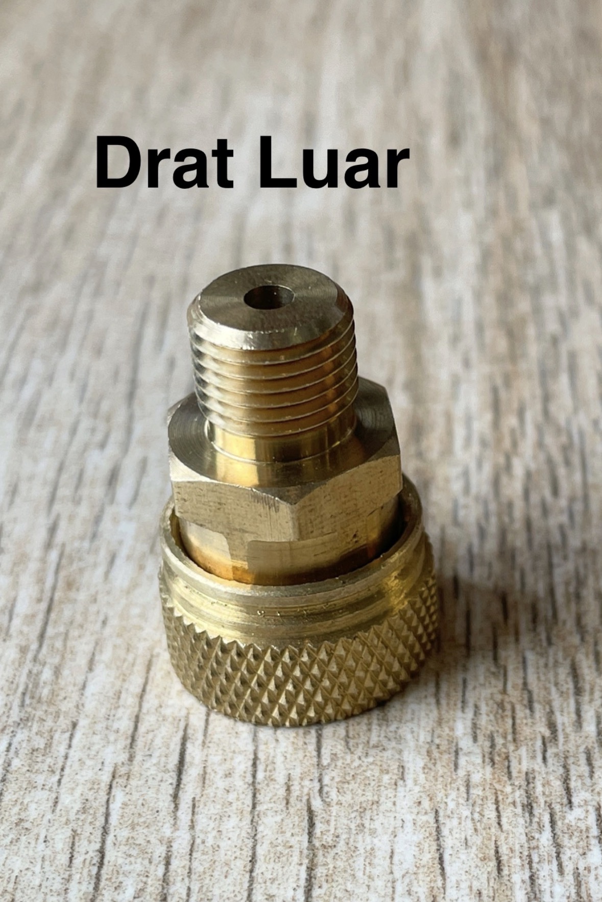 Kopler betina drat luar original bawaan pompa pcp Micro Coupler Adapter Pengisian angin pompa pcp dan tabung scuba